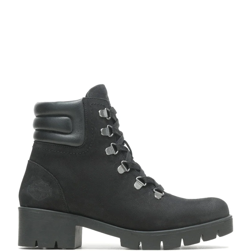 Breathable Shoes Harley-Davidson Trawood D84789 Womens Black Nubuck Motorcycle Boots Breathable Shoes Harley-Davidson Trawood D84789 Womens Black Nubuck Motorcycle Boots