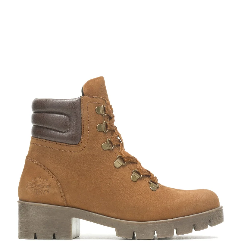 Street-Ready Casual Shoes Harley-Davidson Trawood D84790 Womens Brown Nubuck Motorcycle Boots Street-Ready Casual Shoes Harley-Davidson Trawood D84790 Womens Brown Nubuck Motorcycle Boots