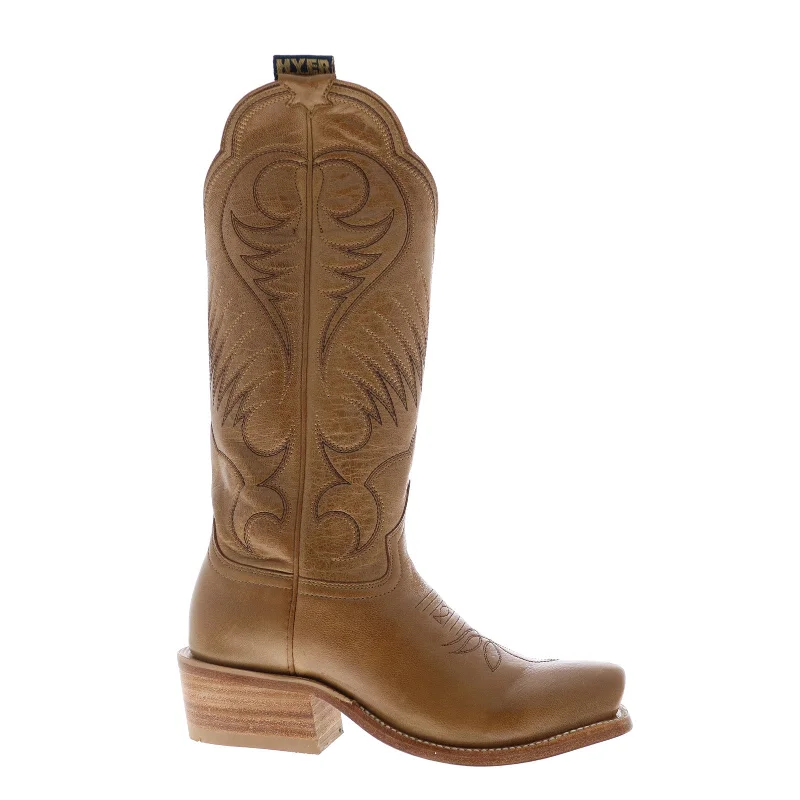 Holiday Glam Hyer Leawood 13" HW42008 Womens Brown Goat Leather Western Cowboy Boots Holiday Glam Hyer Leawood 13" HW42008 Womens Brown Goat Leather Western Cowboy Boots