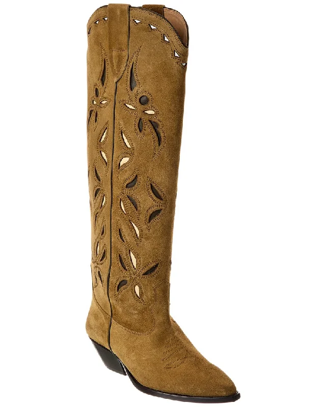Unbeatable Prices Isabel Marant Denvee Suede Knee-High Boot