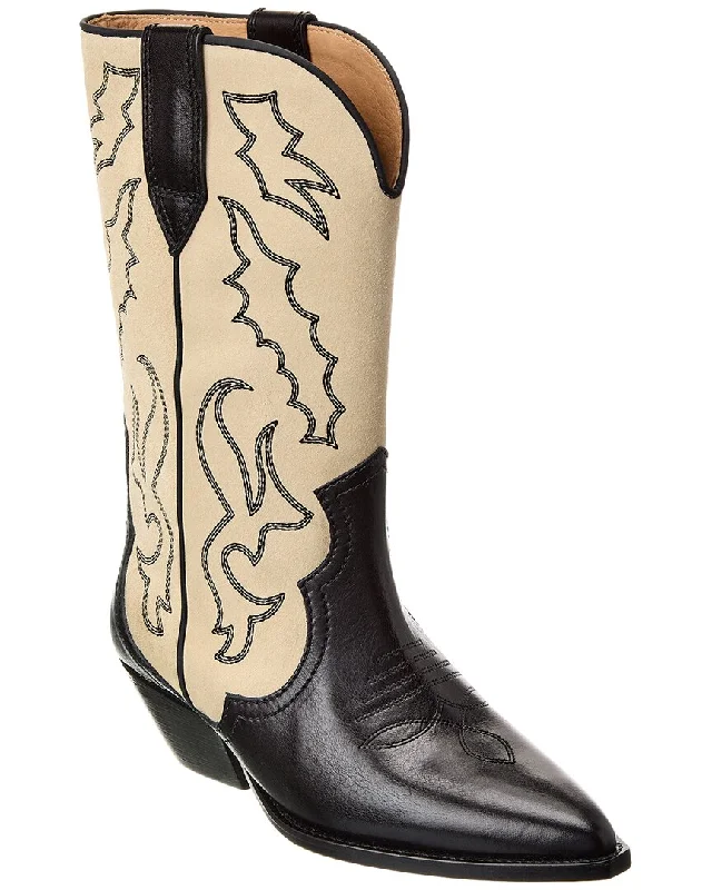 Trend Leading Collection Isabel Marant Duerto Leather Boot