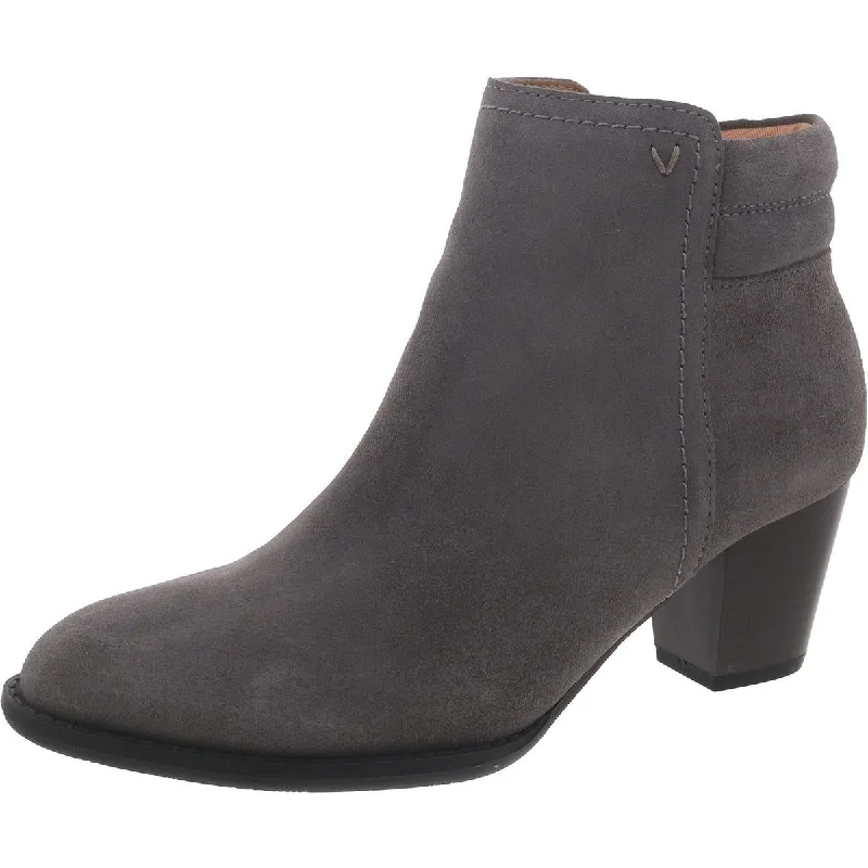 Forward Trendsetter Jessie Womens Suede Almond Toe Ankle Boots