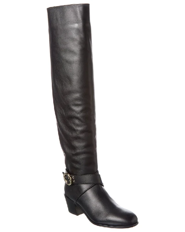 Supportive Shoes Offer Jimmy Choo Beca Leather Tall Boot