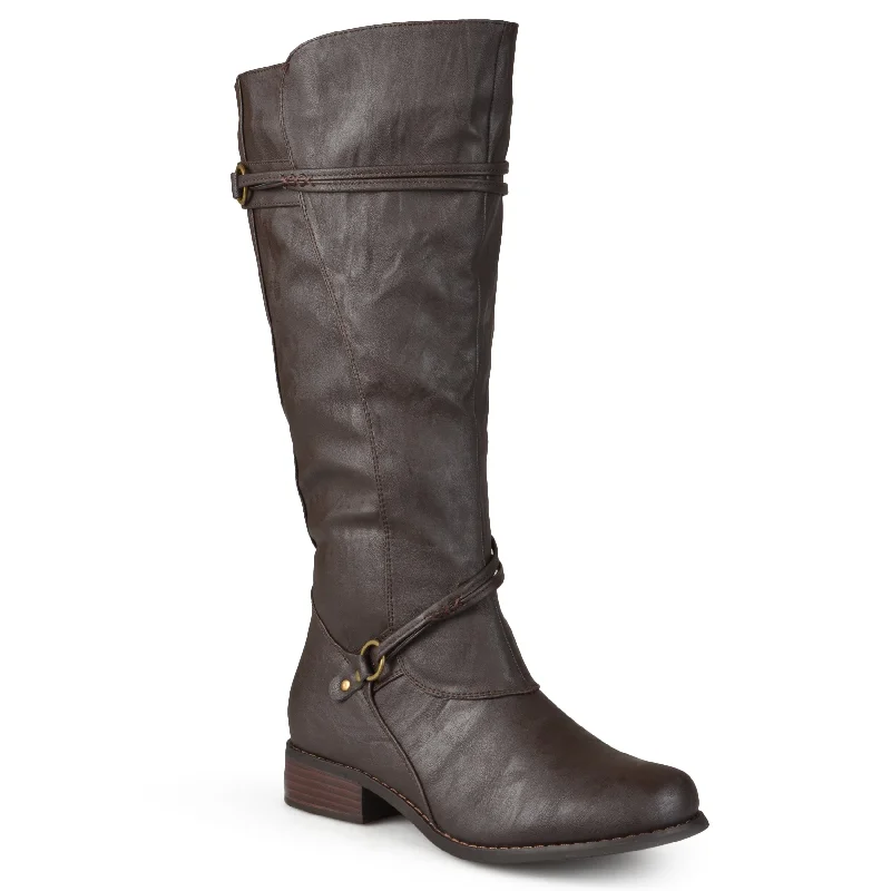 Exclusive Discounts Journee Collection Women's Extra Wide Calf Harley Boot