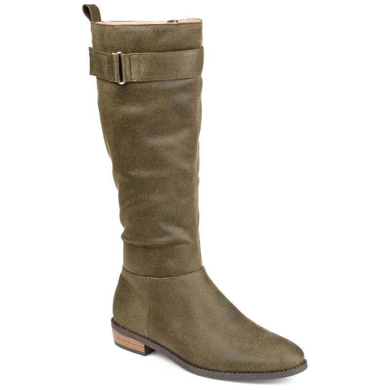 Fast Fashion Favorites Journee Collection Women's Tru Comfort Foam Wide Calf Lelanni Boot