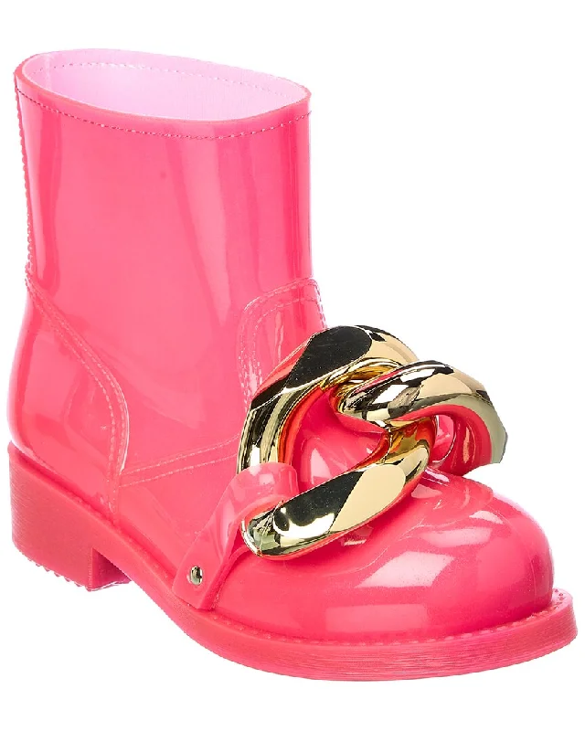 Statement Boots Offer JW Anderson Chain Rubber Boot