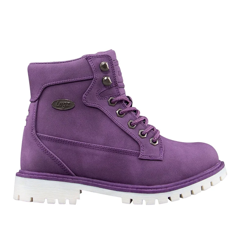 Women's Statement Shoes Lugz Mantle HI WMANTLHD-5116 Womens Purple Canvas Casual Dress Boots Women's Statement Shoes Lugz Mantle HI WMANTLHD-5116 Womens Purple Canvas Casual Dress Boots