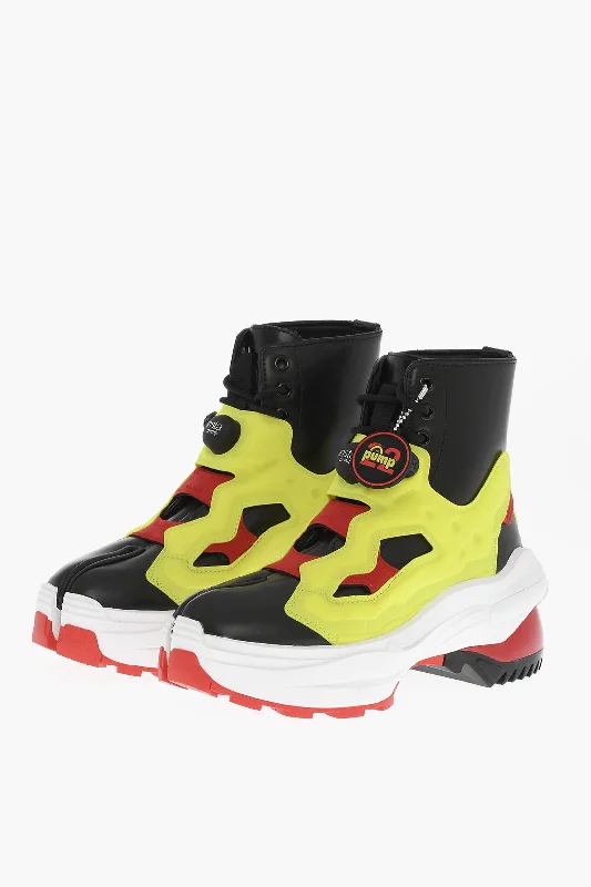 Fashionista Sale Maison Margiela Mm2 X Reebok Lace-Up Unisex Tabi Booties With Inflatable Det Fashionista Sale Maison Margiela Mm2 X Reebok Lace-Up Unisex Tabi Booties With Inflatable Det