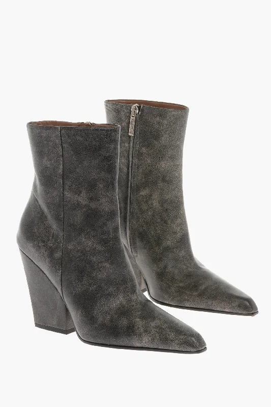 Exclusive Fashion Deals Paris Texas Leather Jane Ankle Boots With Point Toe 10,5Cm Exclusive Fashion Deals Paris Texas Leather Jane Ankle Boots With Point Toe 10,5Cm