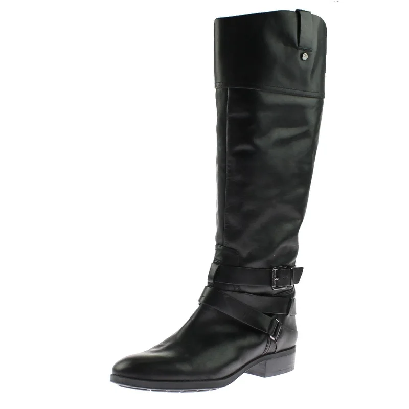 Unleash Your Trend Driven Style Pazell Womens Leather Riding Knee-High Boots