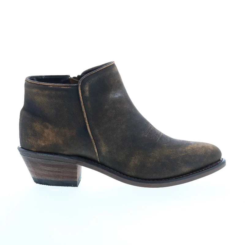 Water-Resistant Shoes Sale Sage 4568 Womens Brown Leather Zipper Cowboy Western Boots Water-Resistant Shoes Sale Sage 4568 Womens Brown Leather Zipper Cowboy Western Boots