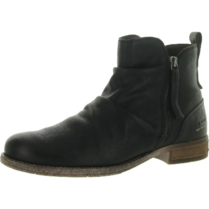 Stylish Savings SIENNA 38 Womens Leather Round toe Ankle Boots