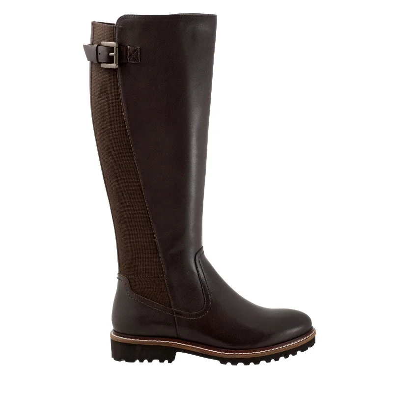 Versatile Shoes Promotion Softwalk Inara S2265-200 Womens Brown Wide Leather Zipper Knee High Boots Versatile Shoes Promotion Softwalk Inara S2265-200 Womens Brown Wide Leather Zipper Knee High Boots