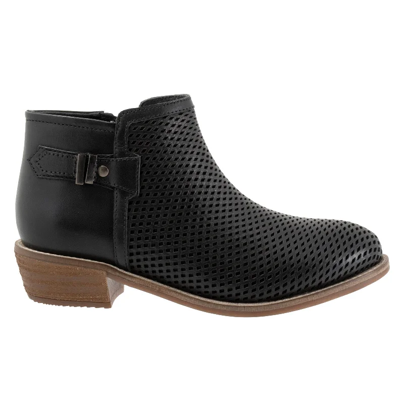 Designer Shoes Clearance Softwalk Rimini Perf S2315-001 Womens Black Extra Wide Ankle & Booties Boots Designer Shoes Clearance Softwalk Rimini Perf S2315-001 Womens Black Extra Wide Ankle & Booties Boots