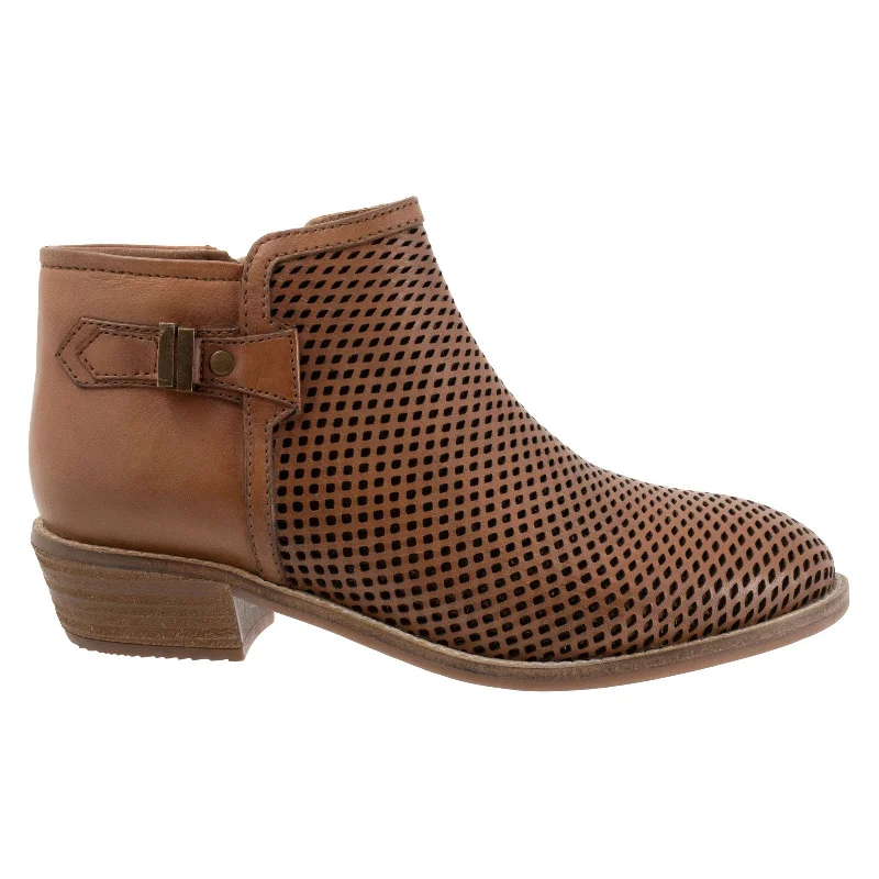 Day To Night Styles Softwalk Rimini Perf S2315-215 Womens Brown Extra Wide Ankle & Booties Boots Day To Night Styles Softwalk Rimini Perf S2315-215 Womens Brown Extra Wide Ankle & Booties Boots