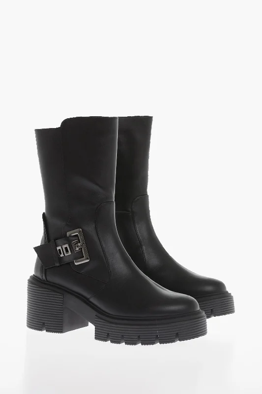 Vibrant Style Promotions Stuart Weitzman Carrion Sole Soho Biker Booties