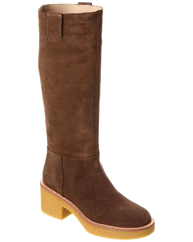 Casual Chic Stuart Weitzman Montana Slouch Suede Boot