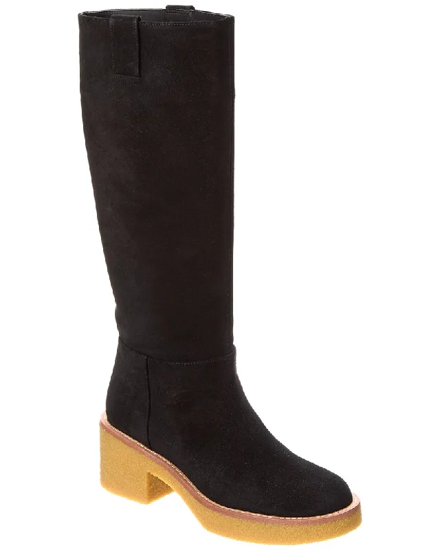 Stylish Looks Stuart Weitzman Montana Slouch Suede Boot