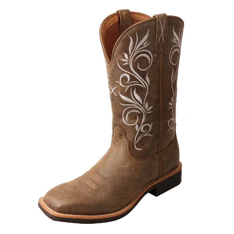 Huge Markdowns Twisted X Women's 11" Bomber Top Hand Square Toe Boots