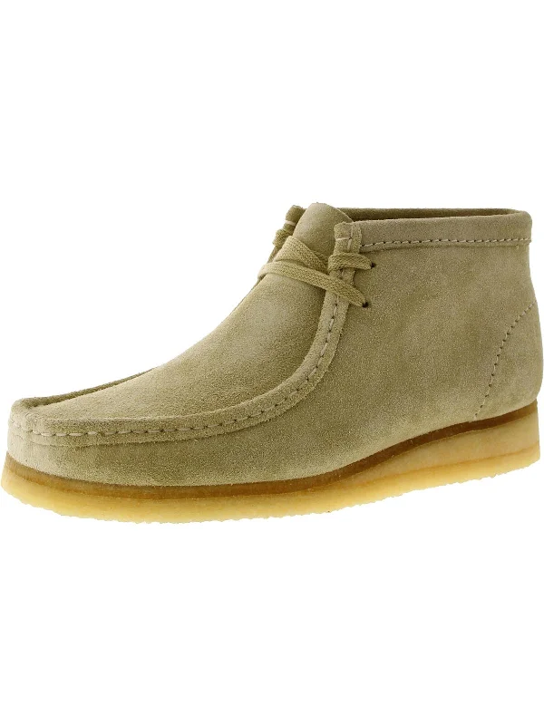 Hot Brand Discounts Wallabee Boot Womens Suede Wedge Ankle Boots