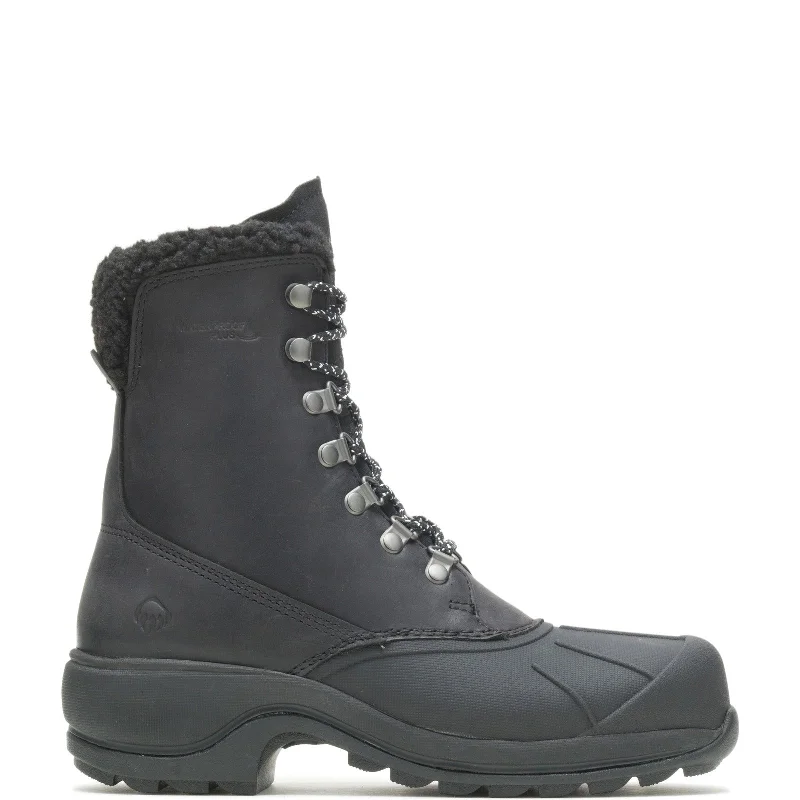 Comfortable Fashion Shoes Wolverine Frost Insulated Tall W880216 Womens Black Leather Work Boots Comfortable Fashion Shoes Wolverine Frost Insulated Tall W880216 Womens Black Leather Work Boots