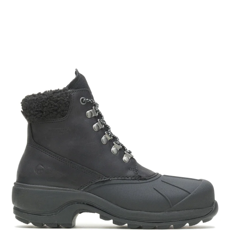Women's Soft Sole Shoes Wolverine Frost Insulated W880210 Womens Black Leather Work Boots Women's Soft Sole Shoes Wolverine Frost Insulated W880210 Womens Black Leather Work Boots