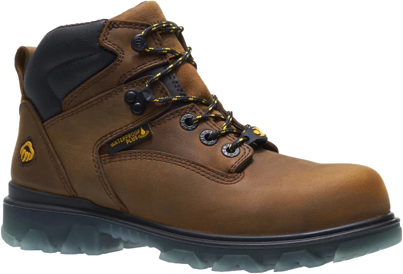 Comfortable Business Shoes Wolverine I-90 EPX WP CarbonMax Mid W10871 Womens Brown Leather Work Boots Comfortable Business Shoes Wolverine I-90 EPX WP CarbonMax Mid W10871 Womens Brown Leather Work Boots