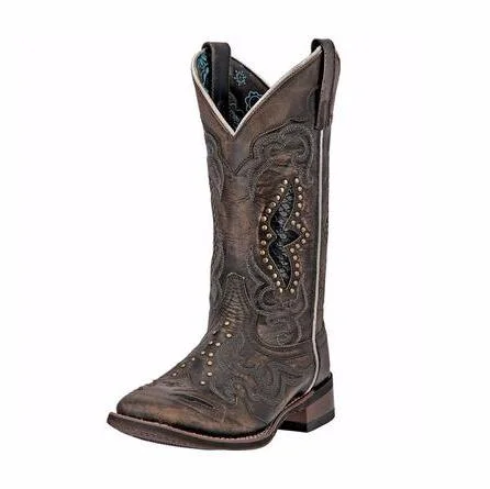 Vintage-Inspired Shoes Deal Laredo Women's Spellbound Square Toe Boots