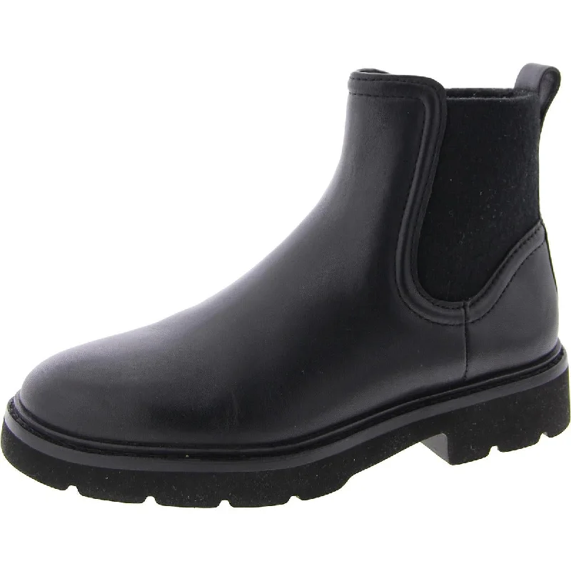 Holiday Discount Womens Faux Leather Round toe Ankle Boots