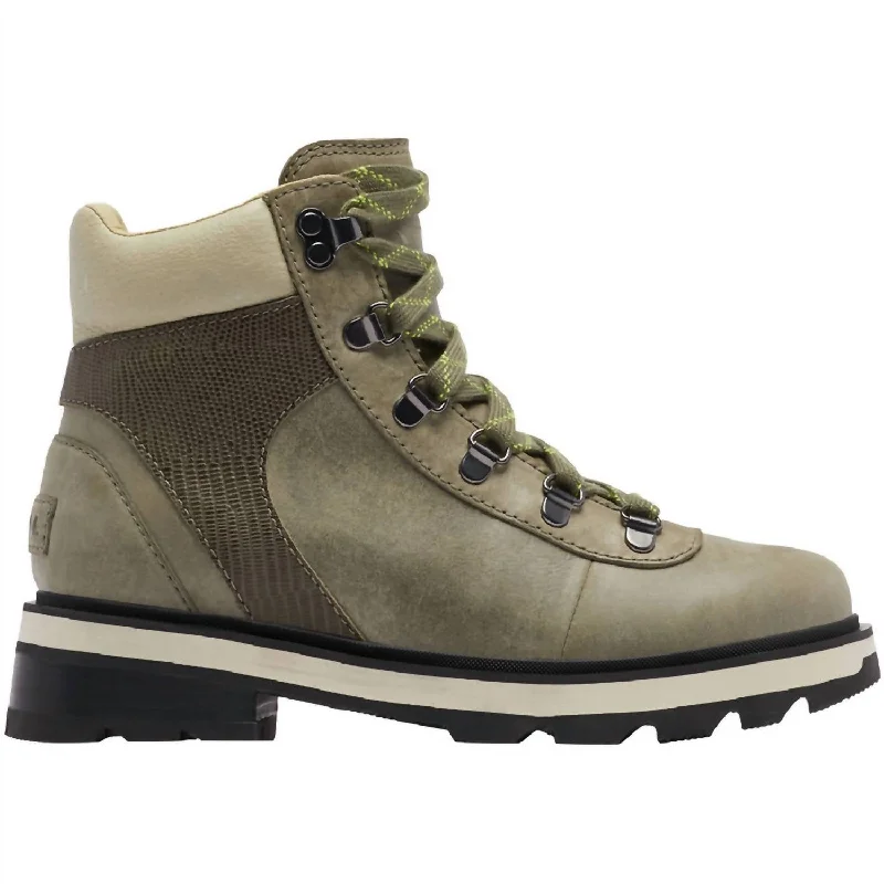 Effortless Style, Endless Impact Women's Lennox Hiker Waterproof Boot In Stone Green/laurel
