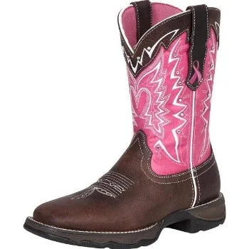 Affordable Shoe Fashion Women's Pink and Brown Square Toe