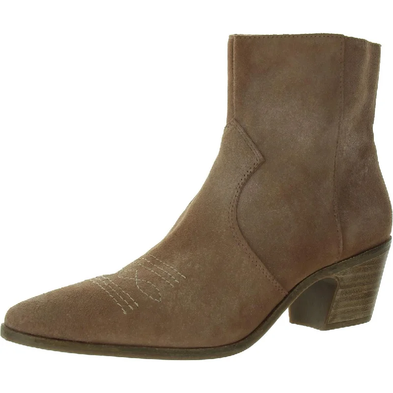 Fashion-Forward Women's Shoes Womens Zipper Padded Insole Cowboy, Western Boots