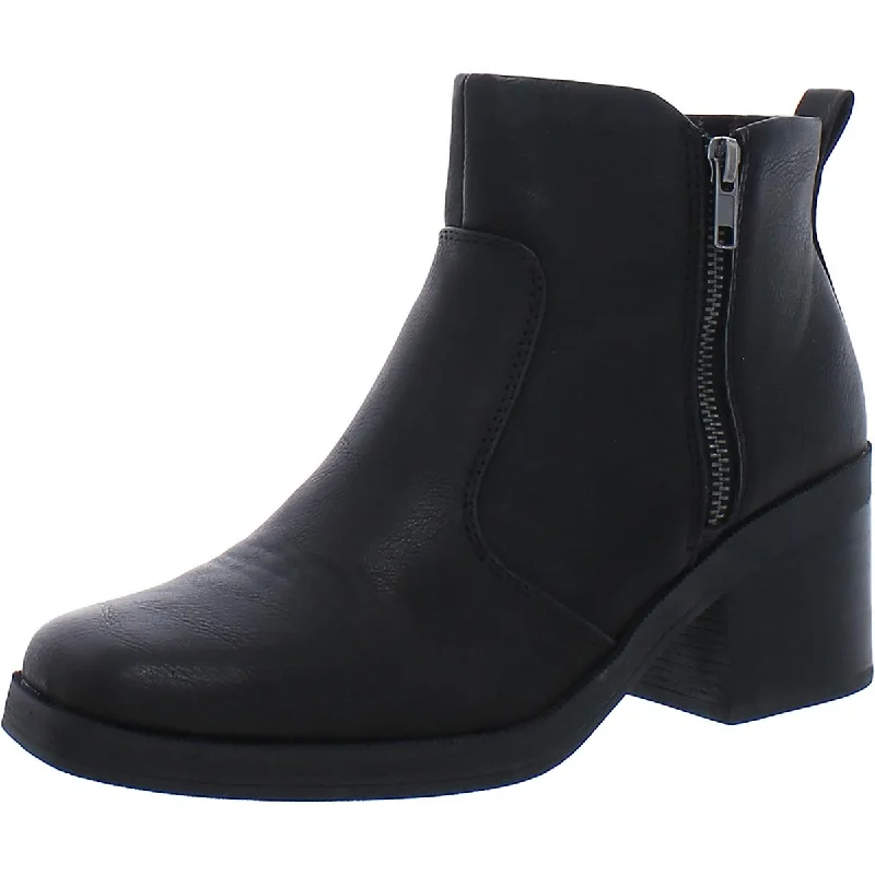 End Of Season Sale B.O.C. Womens Lexy Block Heel Square Toe Ankle Boots