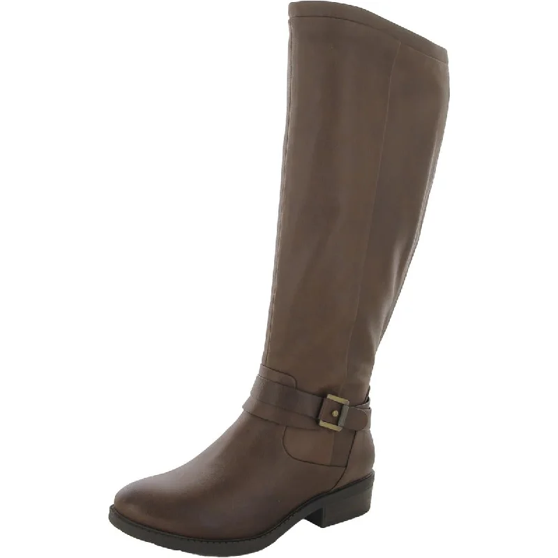 Comfortable Walking Shoes Baretraps Womens Yvonna Wide Calf Tall Knee-High Boots