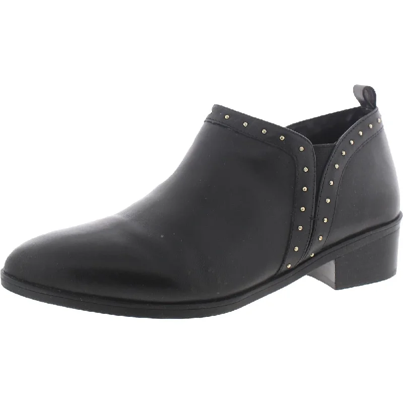 Hurry Before It's Gone Bella Vita Womens Lorraine Leather Studded Ankle Boots