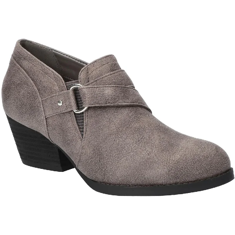 Modern Casual Shoes Bella Vita Womens Odette Faux Suede Zipper Booties