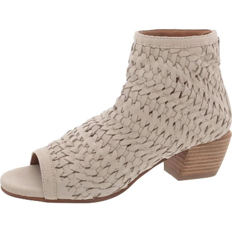 Quick Grab Deals MOFIRA Womens Peep Toe Block Heel Booties