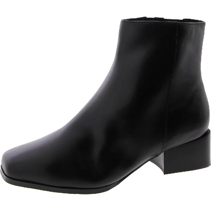 Luxe Style Discounts Womens Faux Leather Square toe Ankle Boots