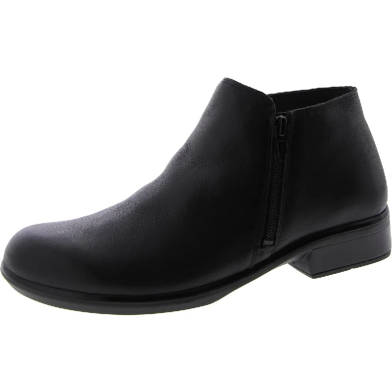 Classic Modern Offers Womens Faux leather Round toe Booties