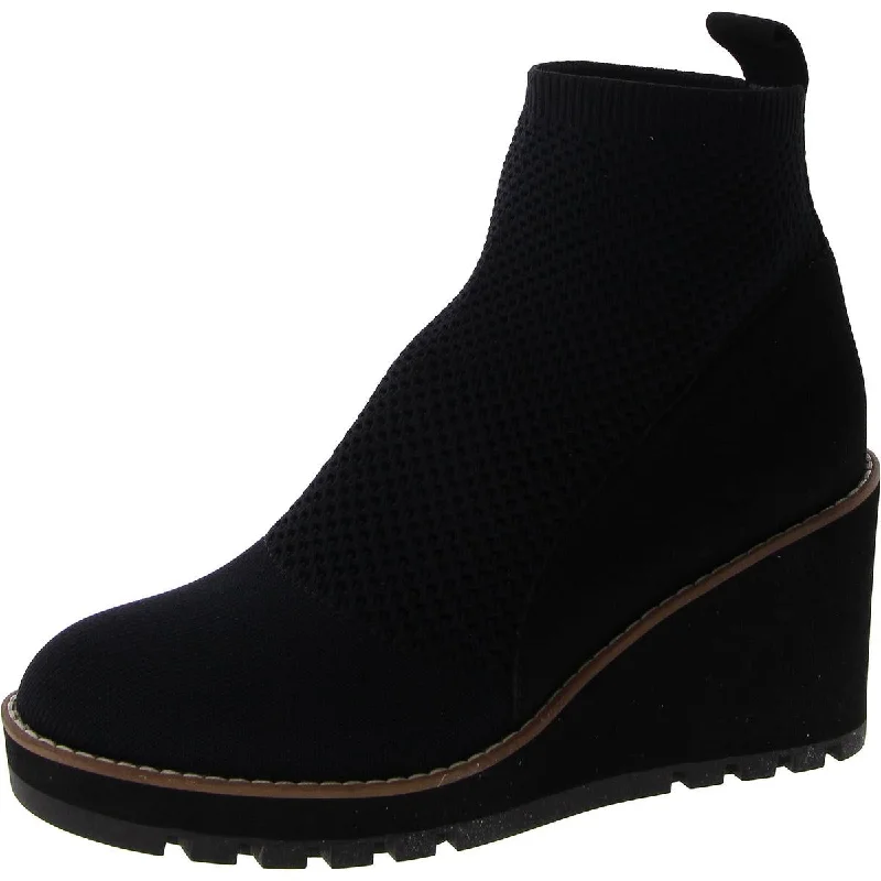 Affordable Luxury Fashion Womens Knit Round toe Ankle Boots