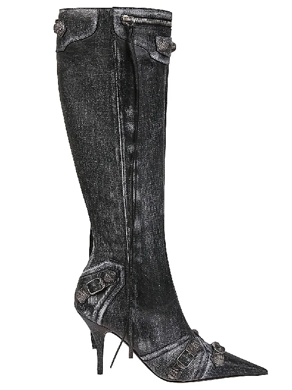 Comfortable Fashion Shoes Balenciaga Women's Boots Black