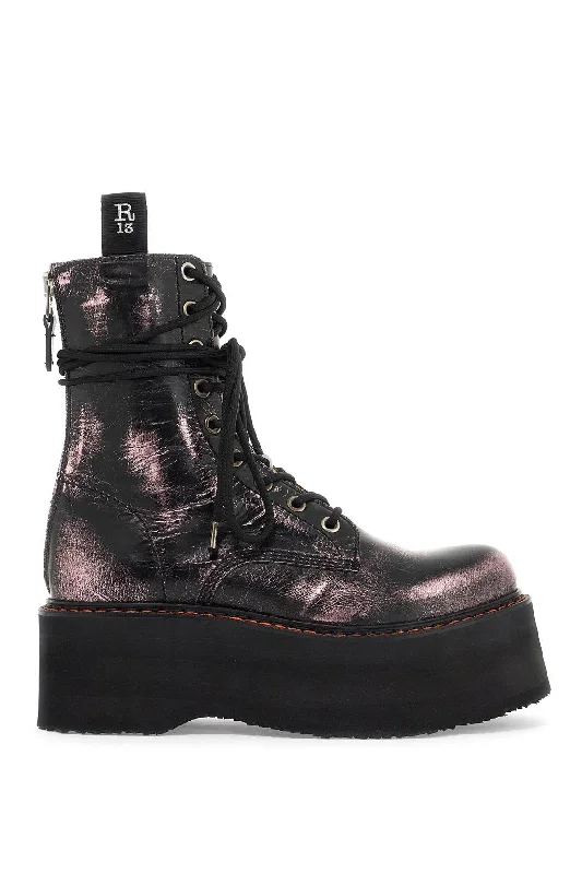 Unleash Your Style R13 Women's 'Double Stack Laminated Leather An