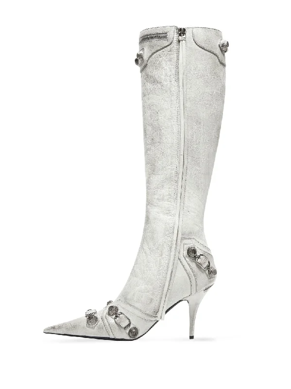 Vibrant Style Promotions Balenciaga Women's Boots White