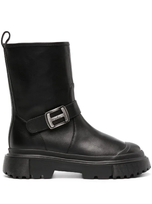 Street Chic Discounts Hogan Pre Women's Boots Black