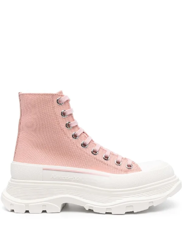 Chic And Trendy Alexander Mcqueen Women's Boots Pink
