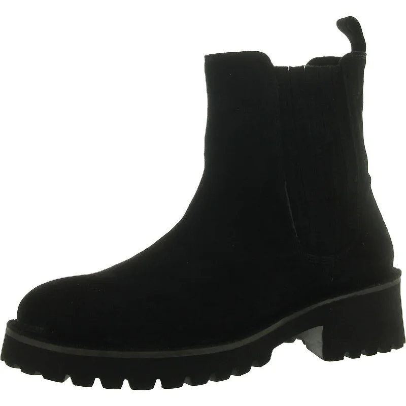 Luxury Shoes Clearance CASHEW Womens Suede Round toe Ankle Boots