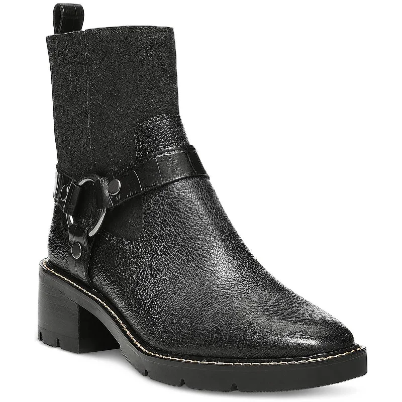 Limited-Time Shoe Deals Vachetta Womens Leather Zip Up Ankle Boots