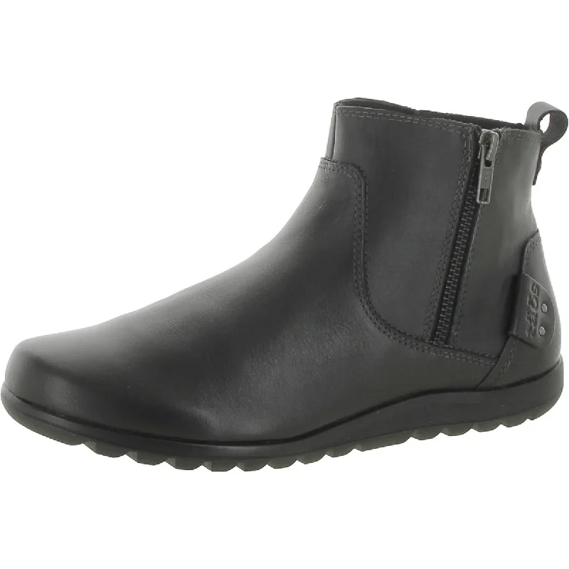 Durable Dress Shoes Promotion Select Womens Leather Zipper Ankle Boots