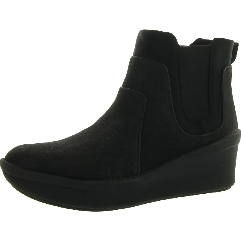 Seasonal Sale STEP ROSE SUN Womens Leather Pull On Ankle Boots