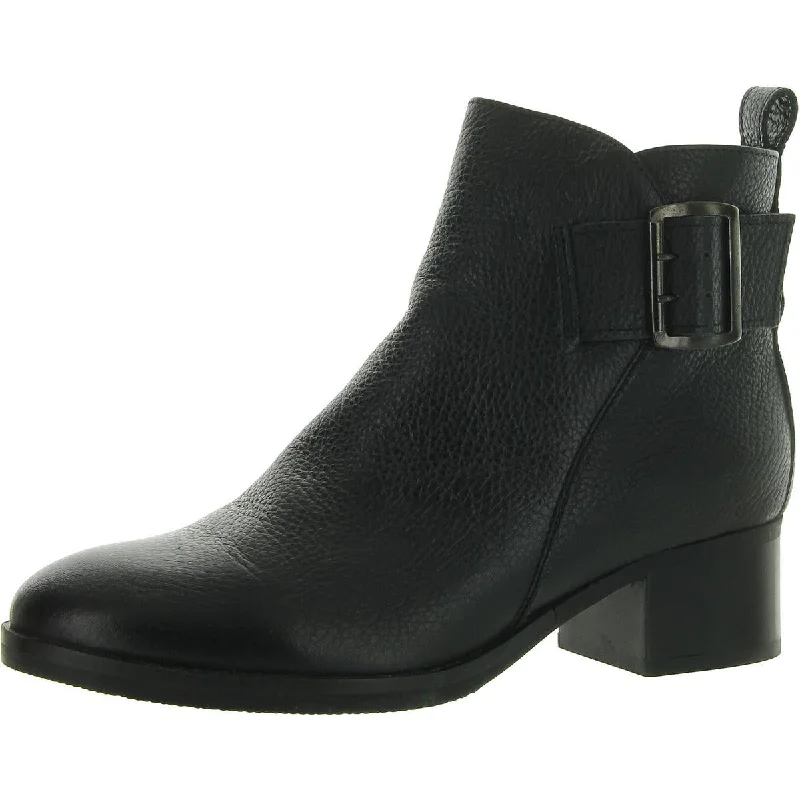 Limited Styles Mila Charm Womens Leather Padded Insole Booties